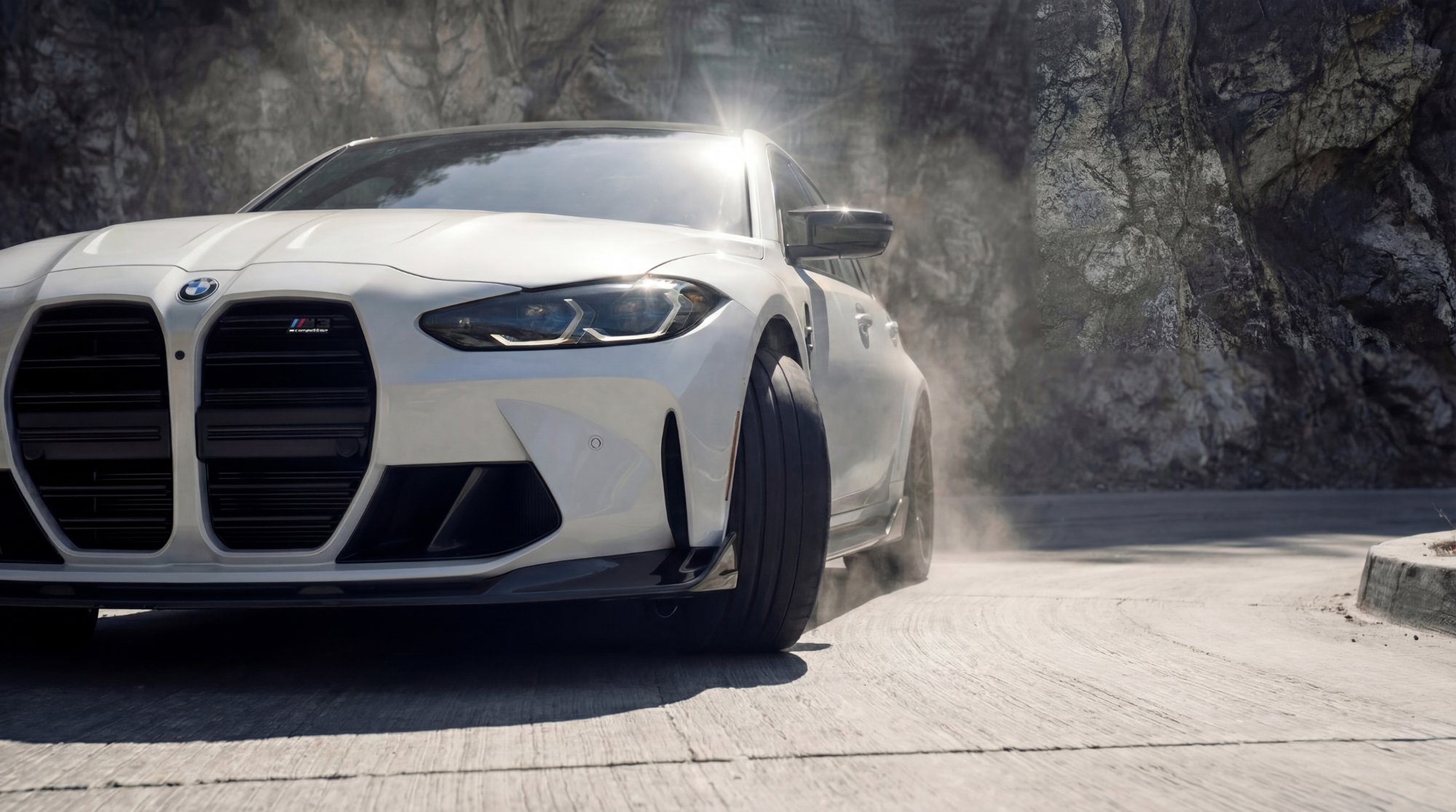 Gros plan avant - Lumière et poussière